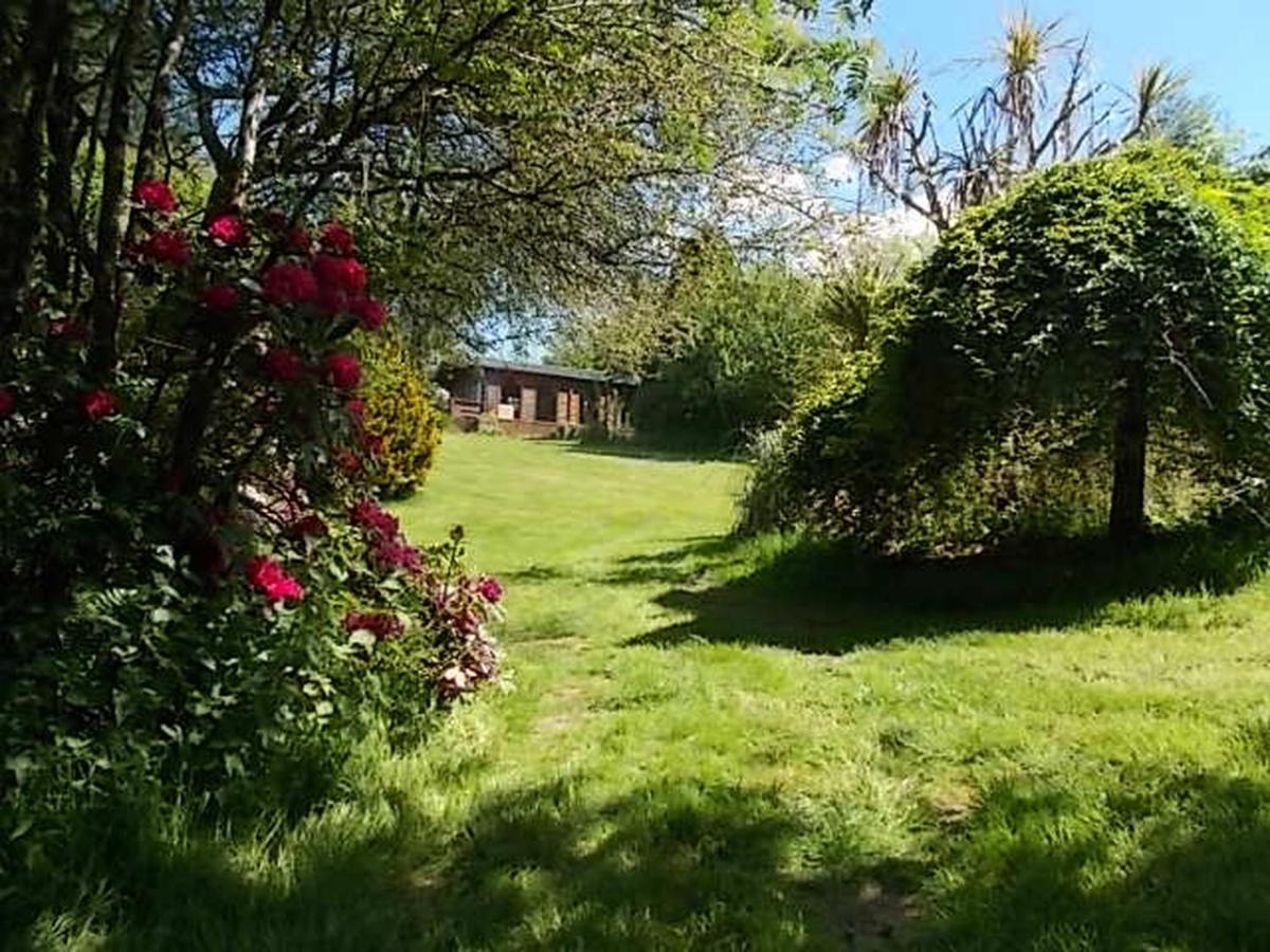 Tudor Lodge With Pool & Bbq Cabin Liskeard Extérieur photo