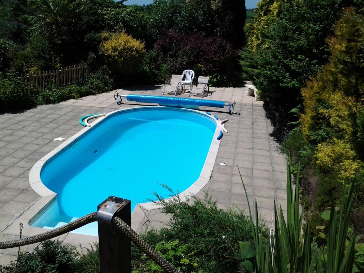 Tudor Lodge With Pool & Bbq Cabin Liskeard Extérieur photo