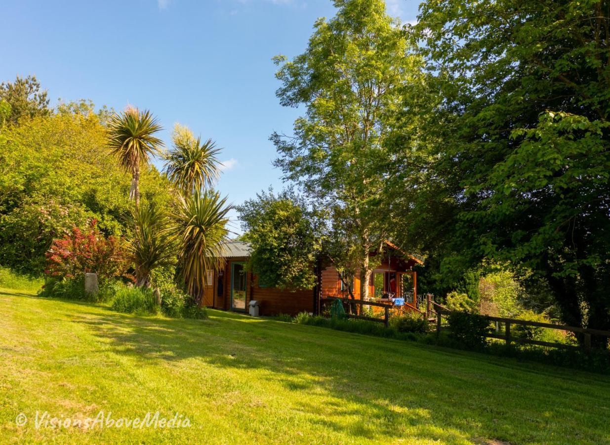 Tudor Lodge With Pool & Bbq Cabin Liskeard Extérieur photo