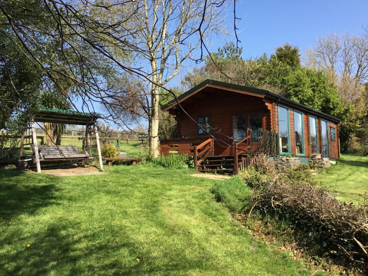 Tudor Lodge With Pool & Bbq Cabin Liskeard Extérieur photo